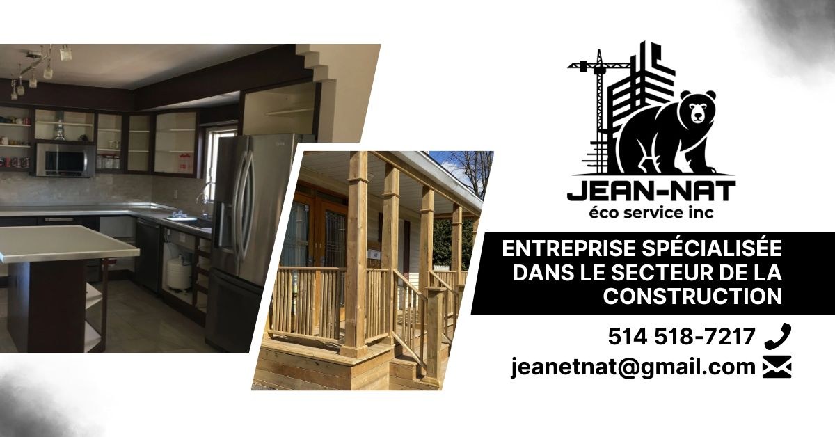 Bannière Jean-Nat Eco Service Inc.